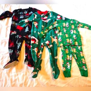 12m Christmas pajama bundle